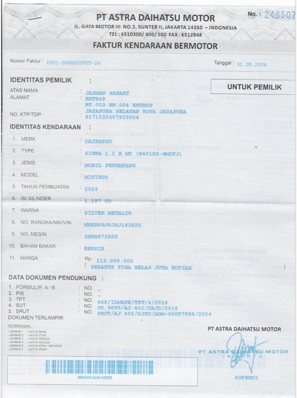 DAIHATSU SIGRA