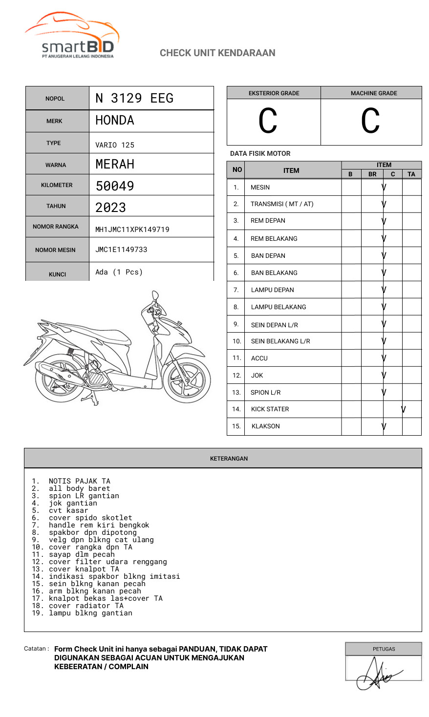 HONDA VARIO 125