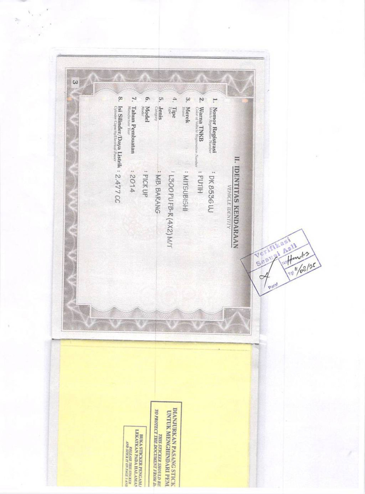MITSUBISHI L 300
