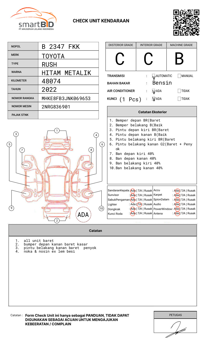 TOYOTA  RUSH  S